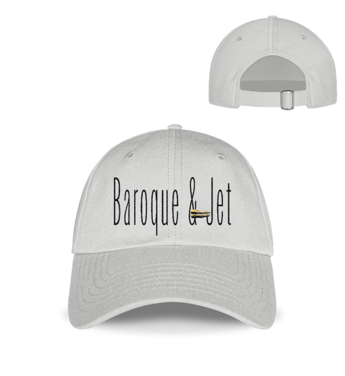 Baroque & Jet Cap II  - Baseball Cap with embroidery