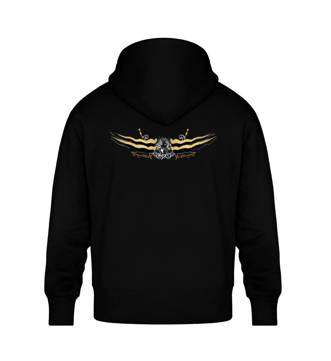 Hoodie -Unisex-Wings-Baroque   - Organic Oversized Hoodie ST/ST