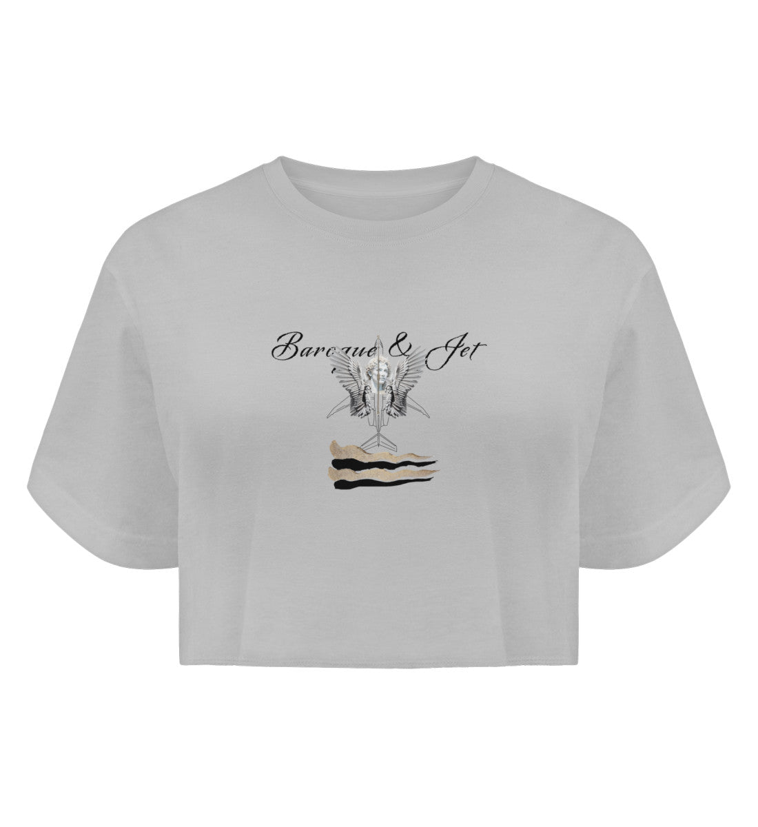 Wings CRJ   - Boyfriend Organic Crop Top