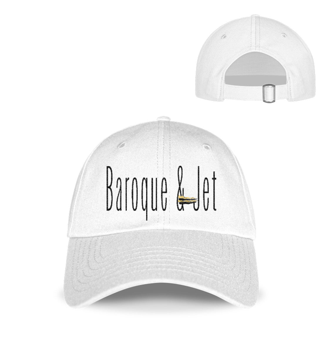 Baroque &amp; Jet Cap II - Casquette de baseball avec autocollants 