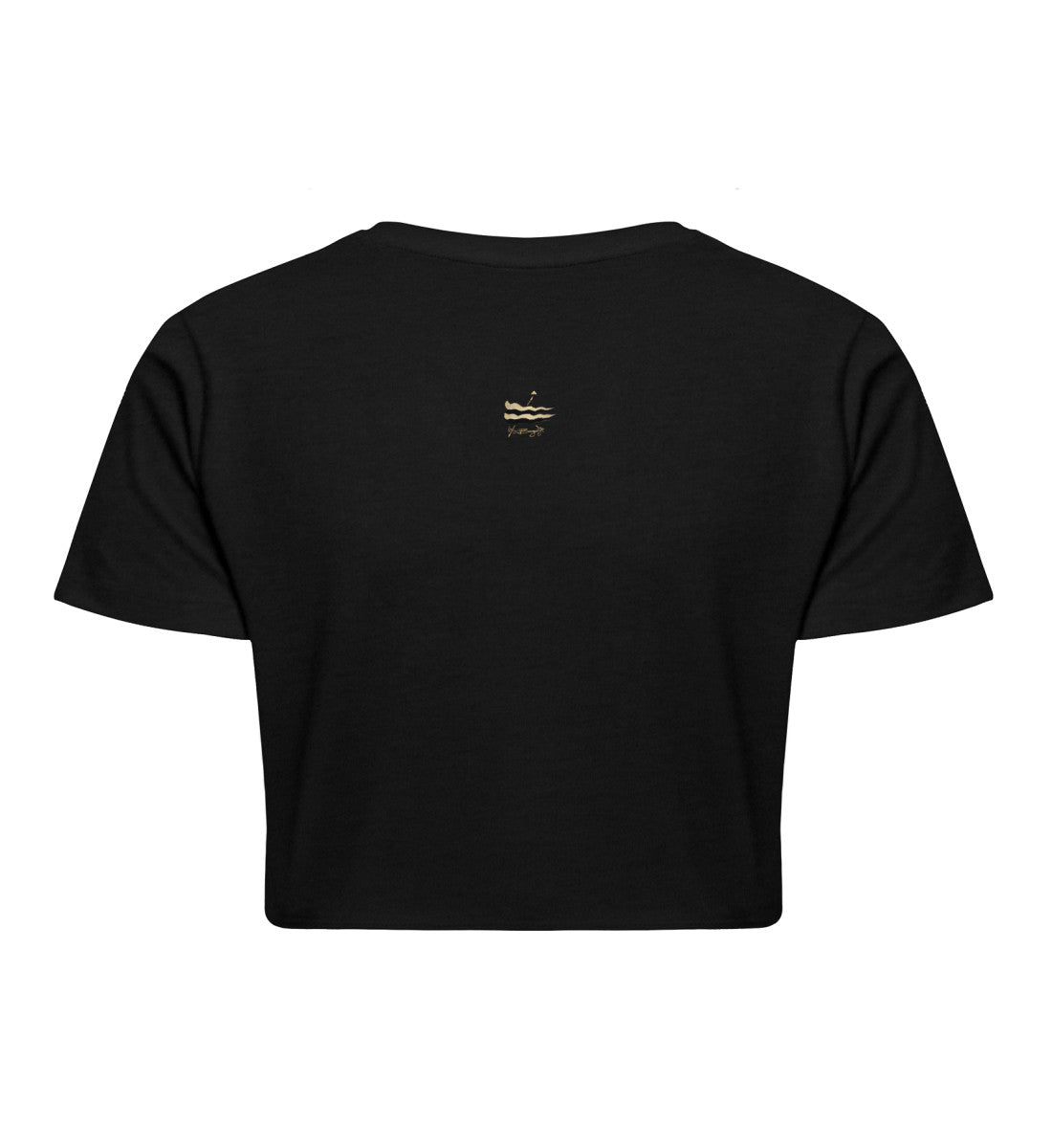 Aeroplane Portrait & Symbolism   - Ladies Organic Crop Top